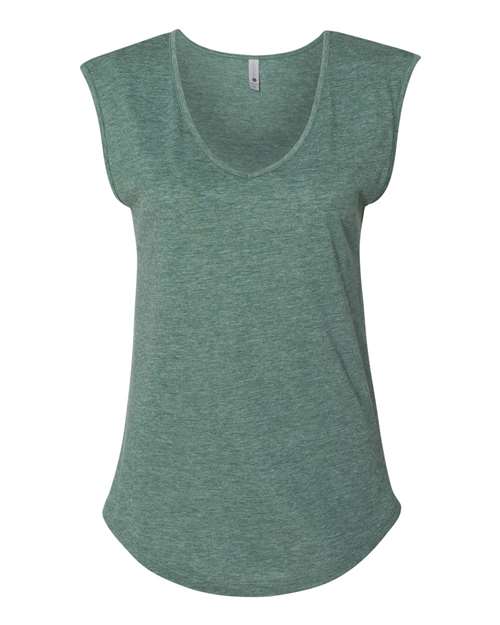 Women's Festival Sleeveless Deep V-Neck T-Shirt