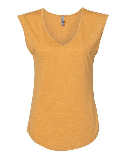 Women's Festival Sleeveless Deep V-Neck T-Shirt