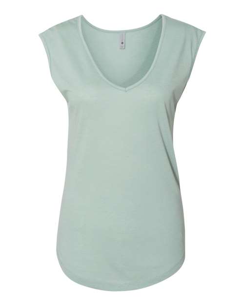 Women's Festival Sleeveless Deep V-Neck T-Shirt