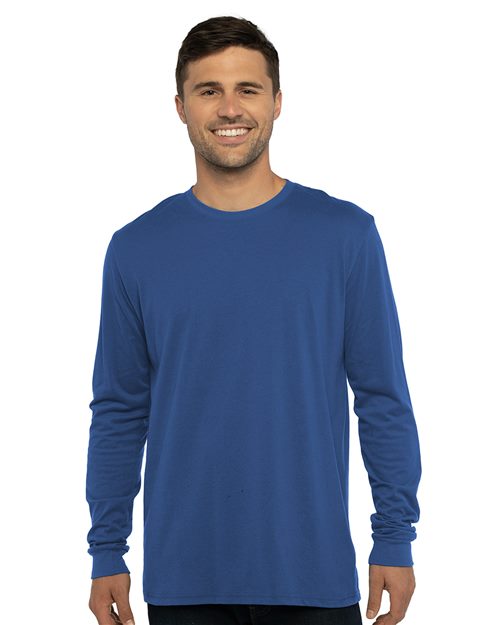 Sueded Long Sleeve T-Shirt