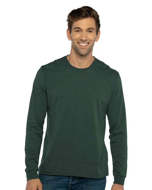 Sueded Long Sleeve T-Shirt