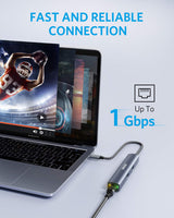 Anker <b>543</b> USB-C Hub (6-in-1, Slim)