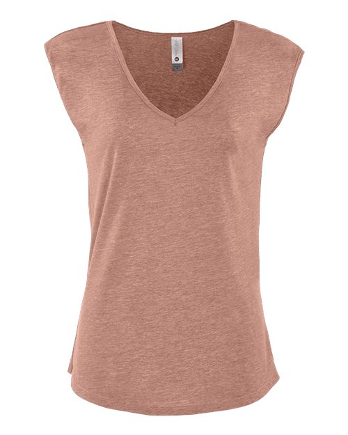 Women's Festival Sleeveless Deep V-Neck T-Shirt