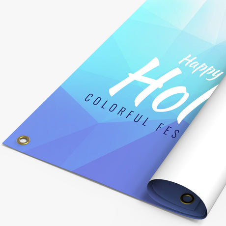 Smooth indoor banner material