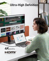 Anker 547 USB-C Hub for MacBook, charging-only 7-in-2 multiport adapter with USB-C and USB-A ports, sleek and compact design