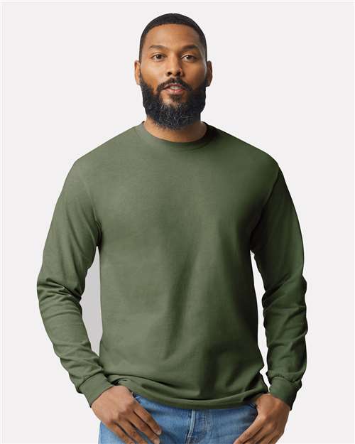 Unisex Heavy Cotton™ Long Sleeve T-Shirt-AKD Ink