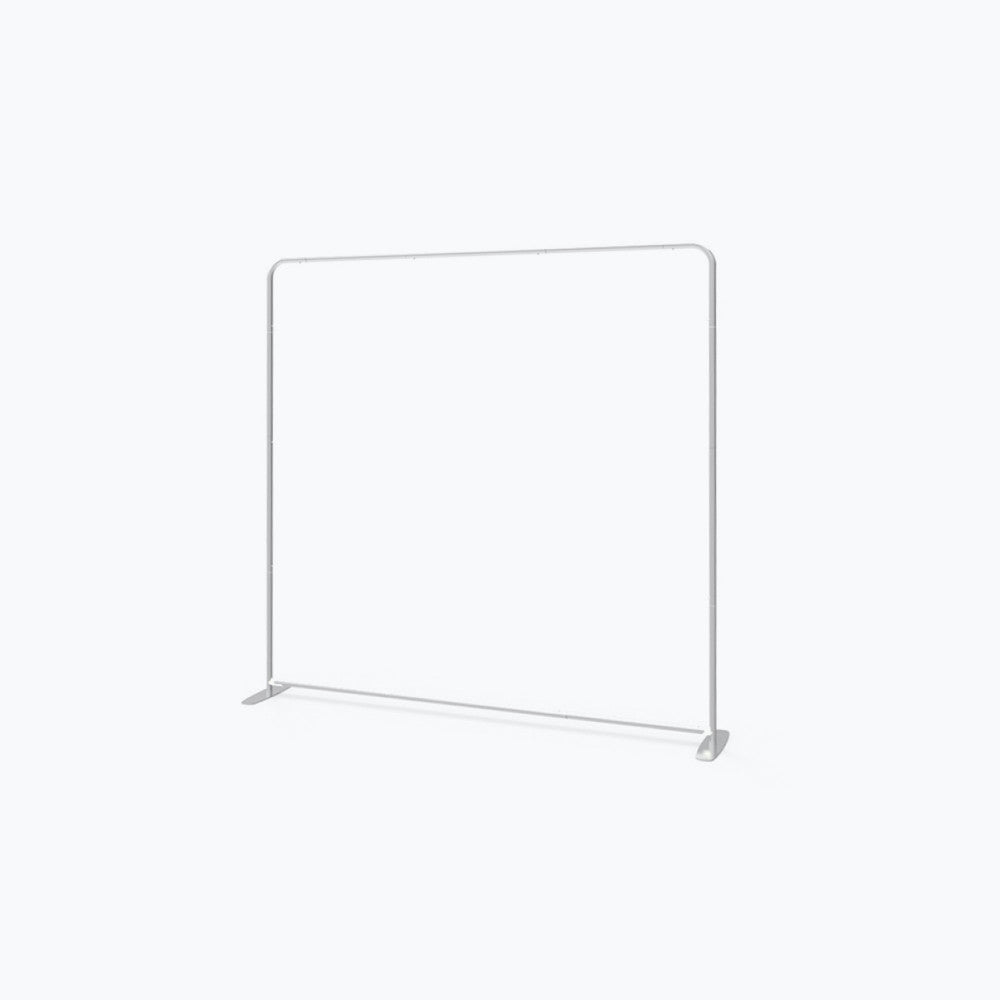 8ft Straight Tension Fabric Display Hardware Only