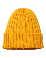 Sustainable Cable Knit Cuffed Beanie