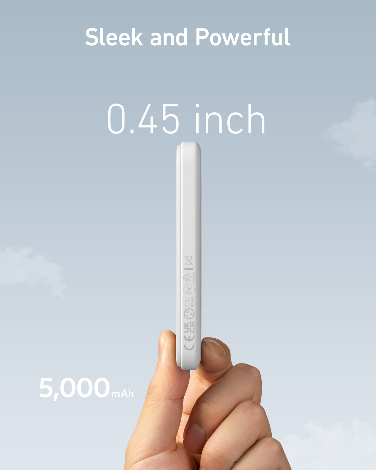 Anker 621 Magnetic Battery MagGo charging accessory with built-in magnetic mount and sleek design for portable power.