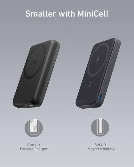 Anker 622 Magnetic Battery MagGo charging accessory with sleek design and magnetic attachment for compatible devices.