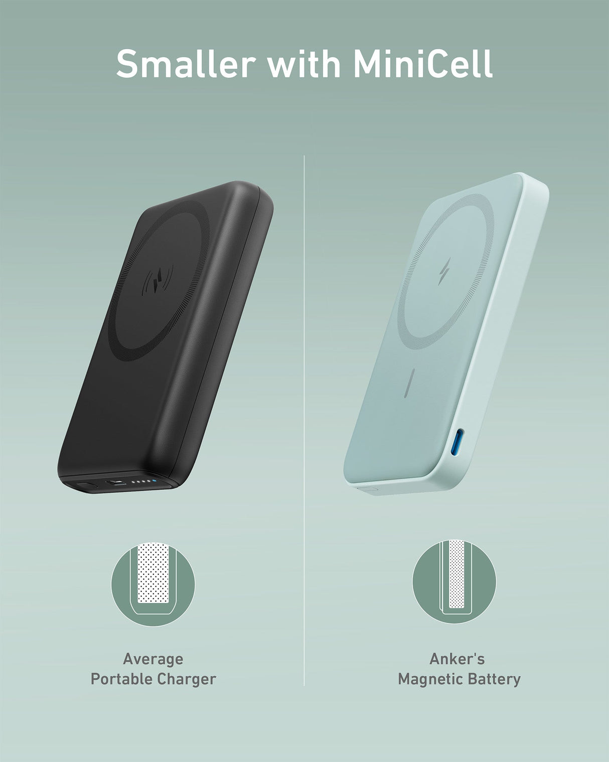 Anker 622 Magnetic Battery MagGo charging accessory with sleek design and magnetic attachment for mobile devices.