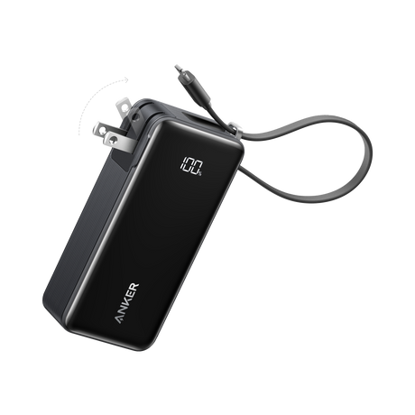 Anker Power Bank (10K, Fusion, Built-In Cable) - AKD Ink