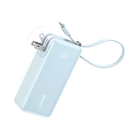 Anker Power Bank (10K, Fusion, Built-In Cable) - AKD Ink