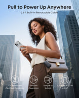 Anker Nano Power Bank (10K, 45W, Built-In Retractable USB-C Cable) - AKD Ink