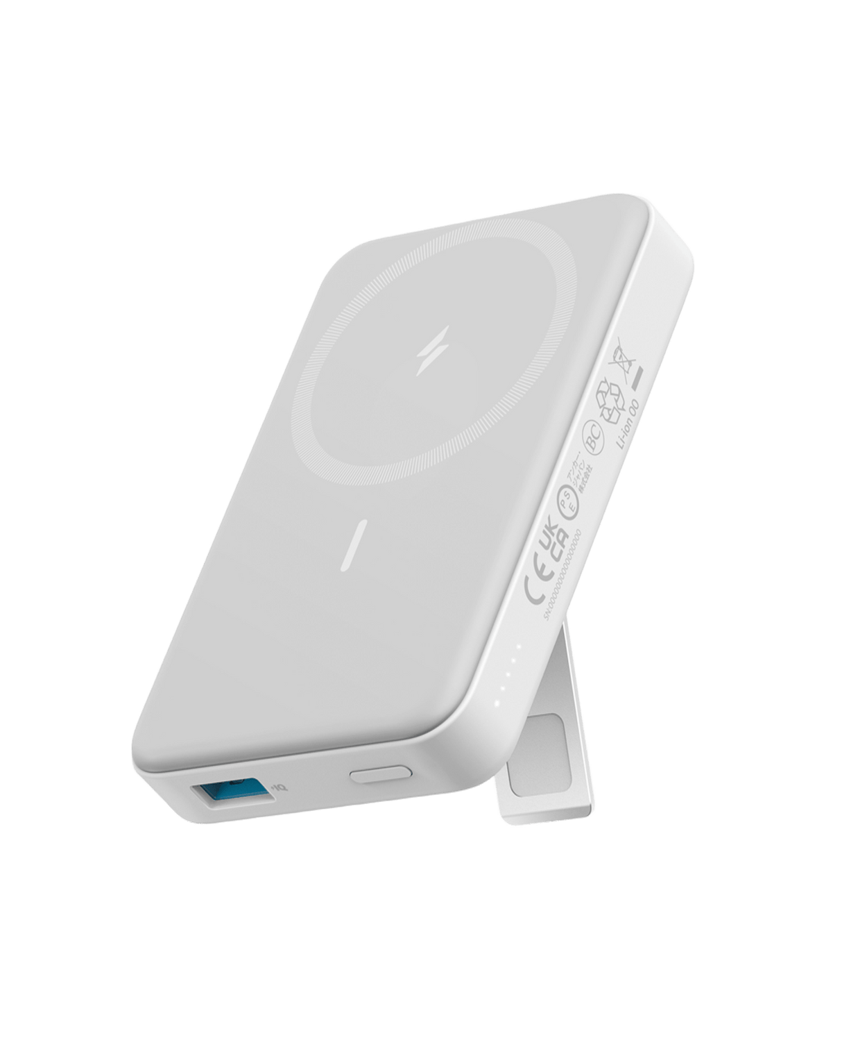 Anker 633 Magnetic Battery charger with sleek design, showcasing the portable magnetic charging device for smartphones.