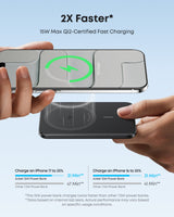 Anker Nano Power Bank 5K with MagGo Slim design, compact portable charger with USB-C port for fast charging.