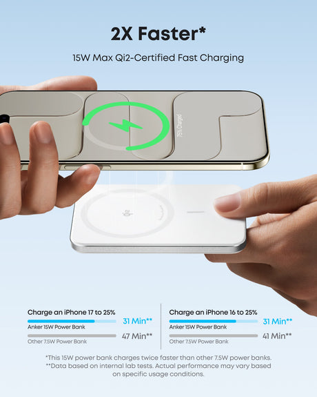 Anker Nano Power Bank (5K, MagGo, Slim) - AKD Ink