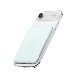 Anker Nano Power Bank 5K Slim with MagGo wireless charger and USB-C port, compact portable power bank in black