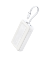 Anker Zolo Power Bank (10K, 30W) with a 5.4-inch (13.7 cm) built-in USB-C cable.