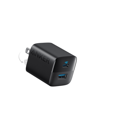 Anker 323 33W charging-only power adapter with compact design and USB-C port for fast device charging.