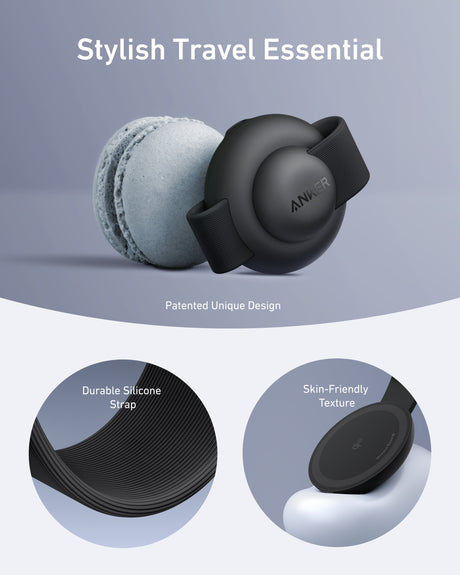 Anker MagGo 3-in-1 wireless charging station with foldable pad for smartphones, AirPods, and smartwatch charging.
