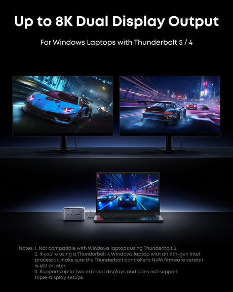 Anker Prime TB5 Docking Station (14-in-1, 8K, Thunderbolt 5 ) - AKD Ink