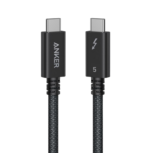 Anker Prime Thunderbolt 5 Cable (3.3 ft / 1.7 ft, 80 Gbps, 240W)