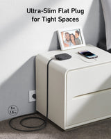 Anker Nano 6-in-1 67W charging station with multiple ports for fast device charging and sleek black design.