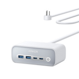 Anker 525 charging station with multiple USB ports and sleek design for efficient device charging.