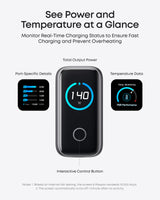 Anker Laptop Power Bank (25K, 165W, Built-In and Retractable Cables)