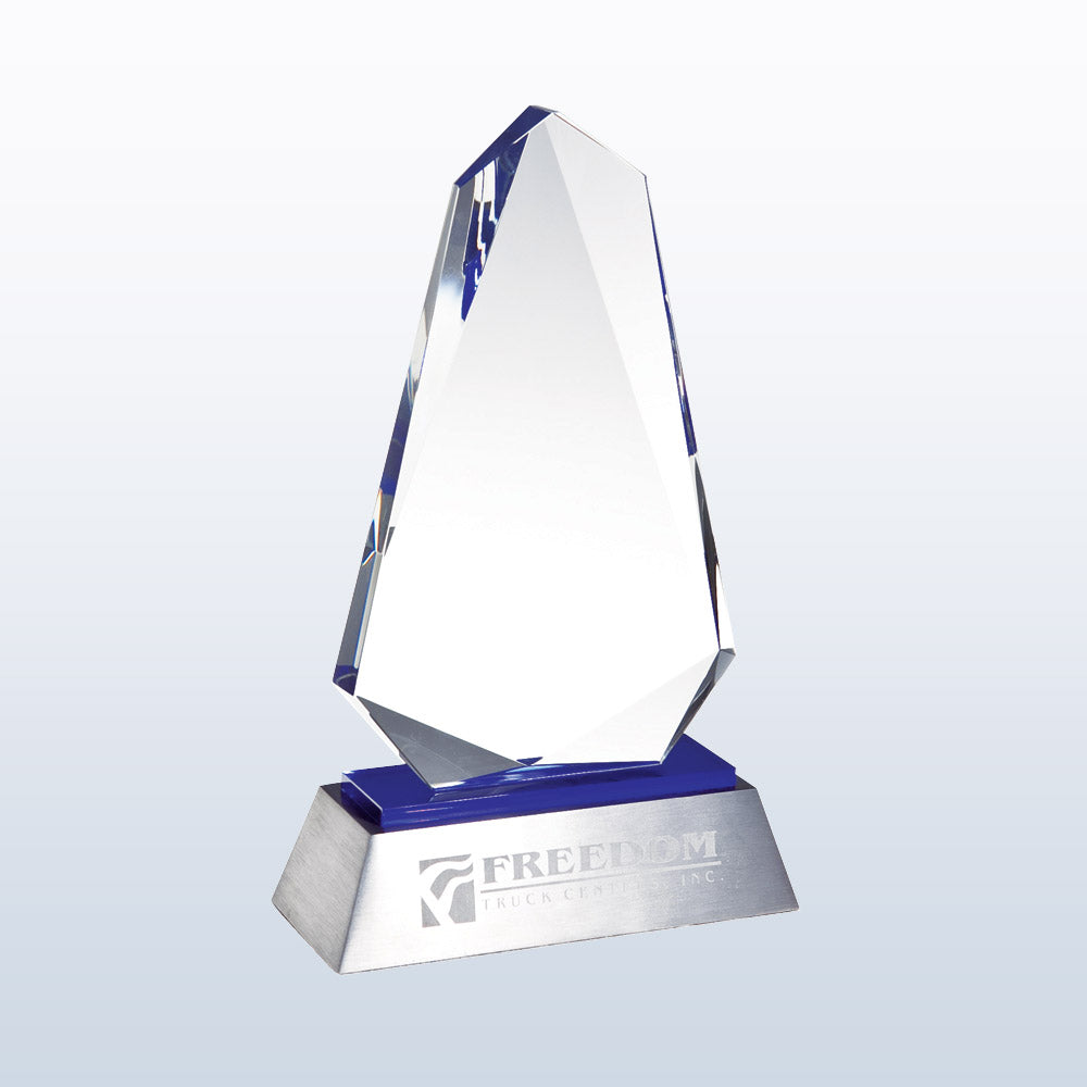 Blue Inspiration (Aluminum Base) premium recognition award