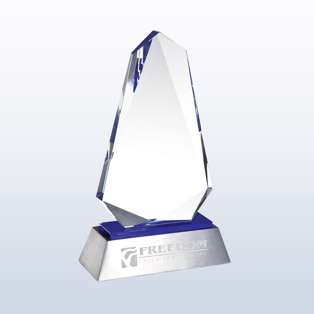 Blue Inspiration (Aluminum Base) premium recognition award