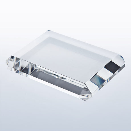Optic Beveled Rectangle premium recognition award