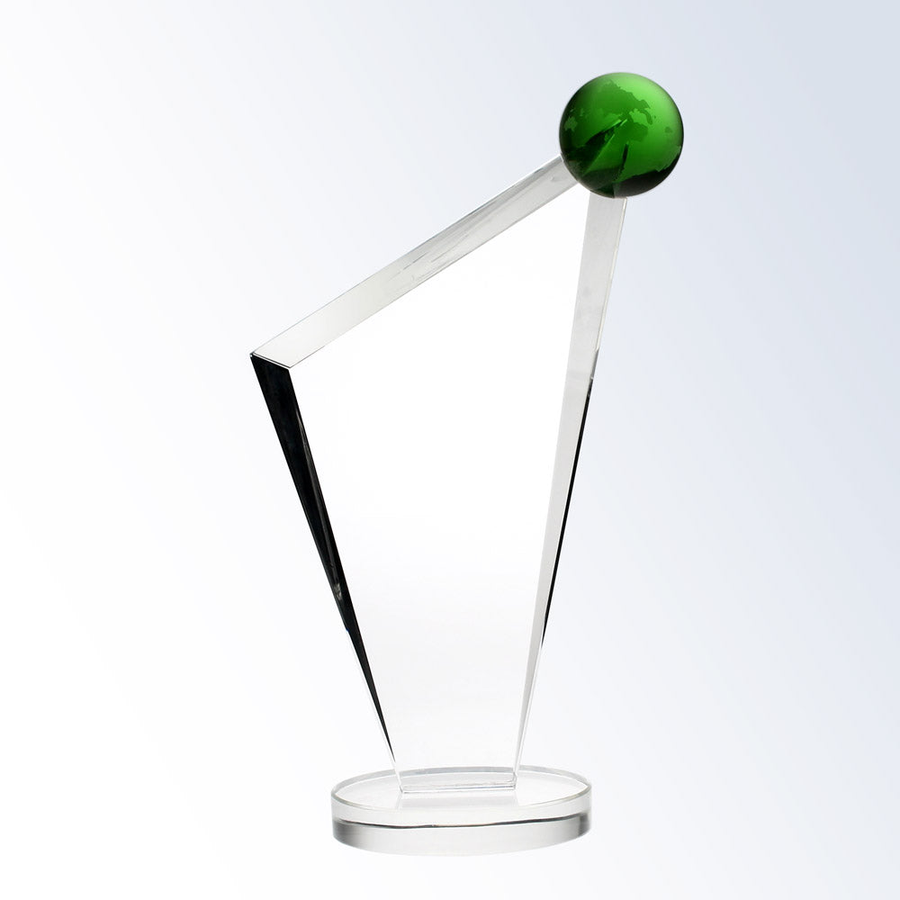 The Conception Green Globe Award premium recognition award