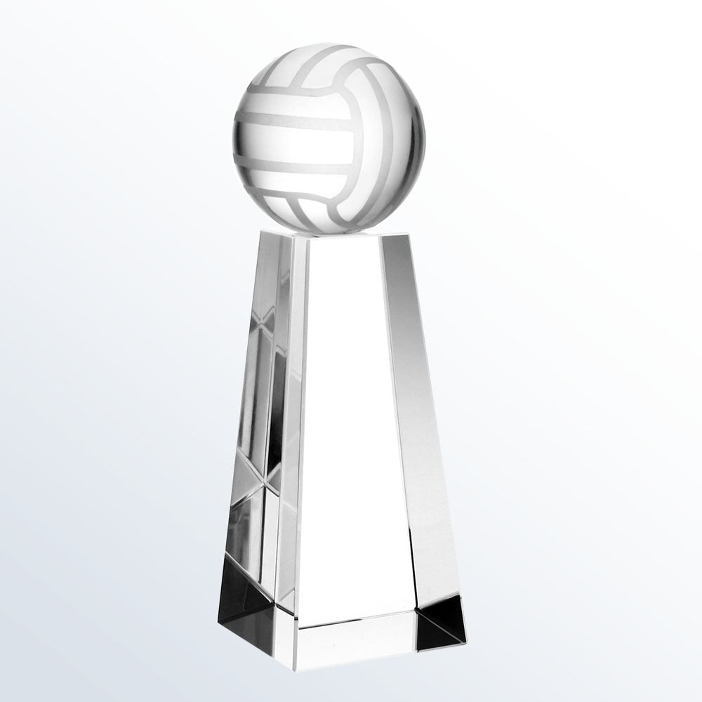 Championship Volleyball Trophy Tall view 2