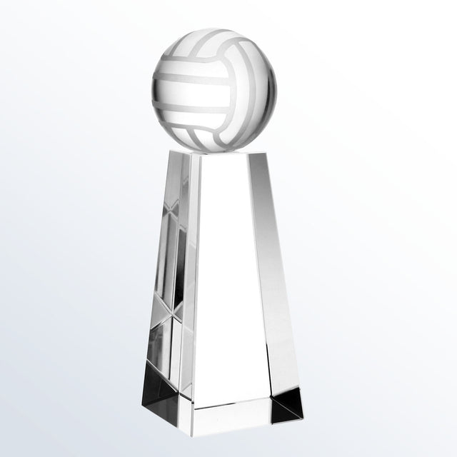 Championship Volleyball Trophy Tall premium recognition award