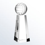 Championship Volleyball Trophy Tall view 3