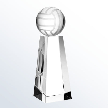 Championship Volleyball Trophy Tall view 3