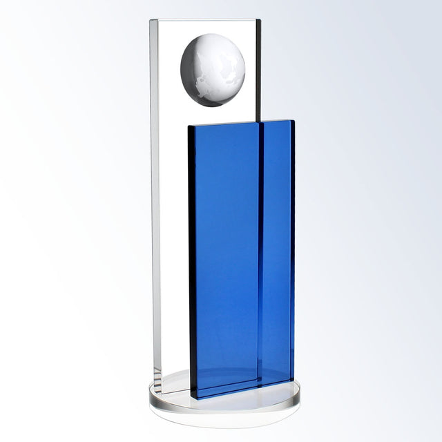 Blue Endeavor Globe premium recognition award