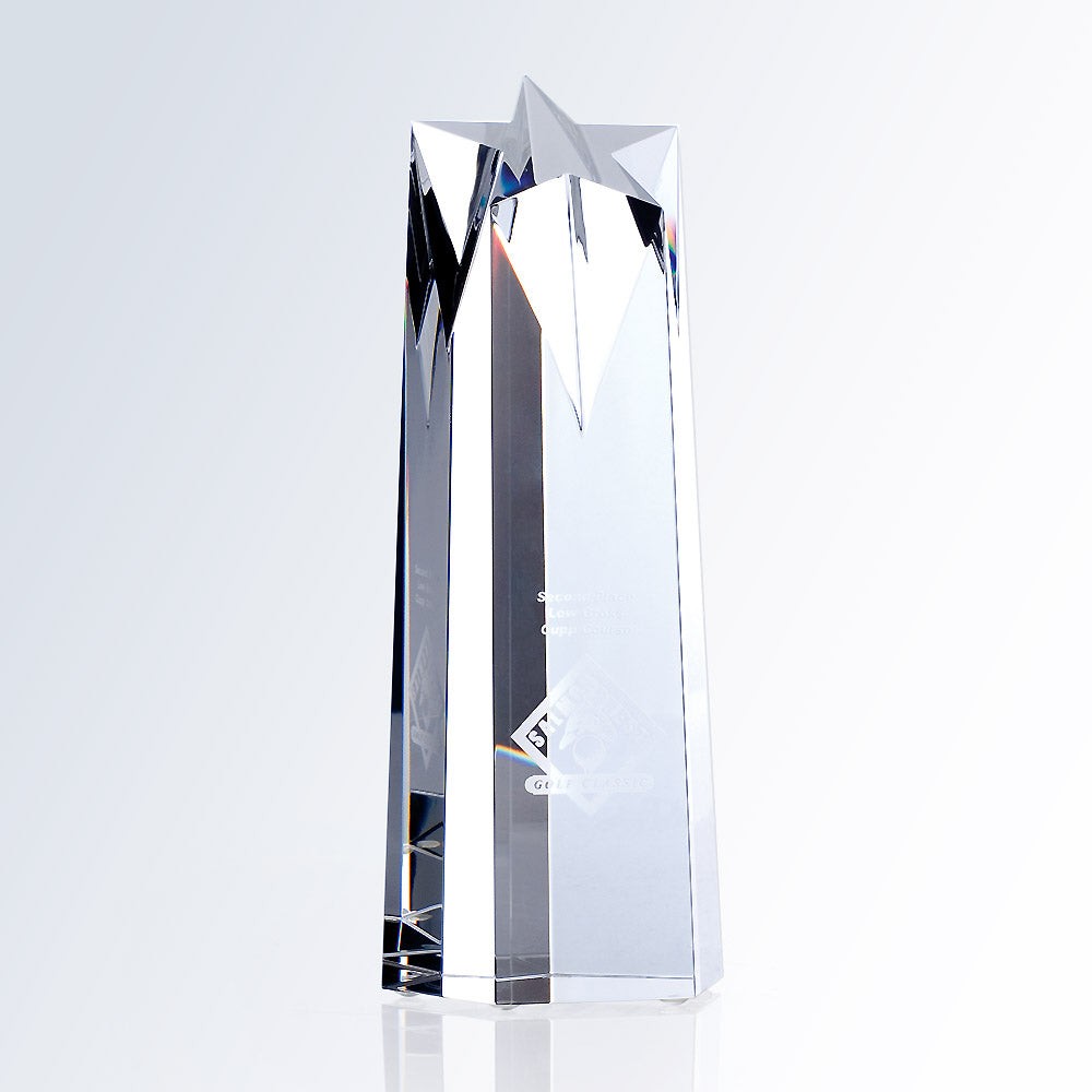Star Obelisk premium recognition award