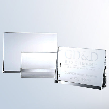Horizontal Rectangle Plaque view 2
