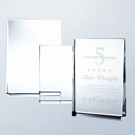 Vertical Rectangle Plaque view 2
