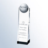 Optical Crystal Golf Ball Tower premium recognition award