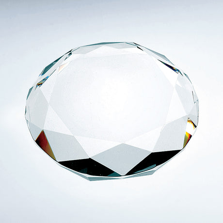 Gem-cut Octagon Paperweight premium recognition award