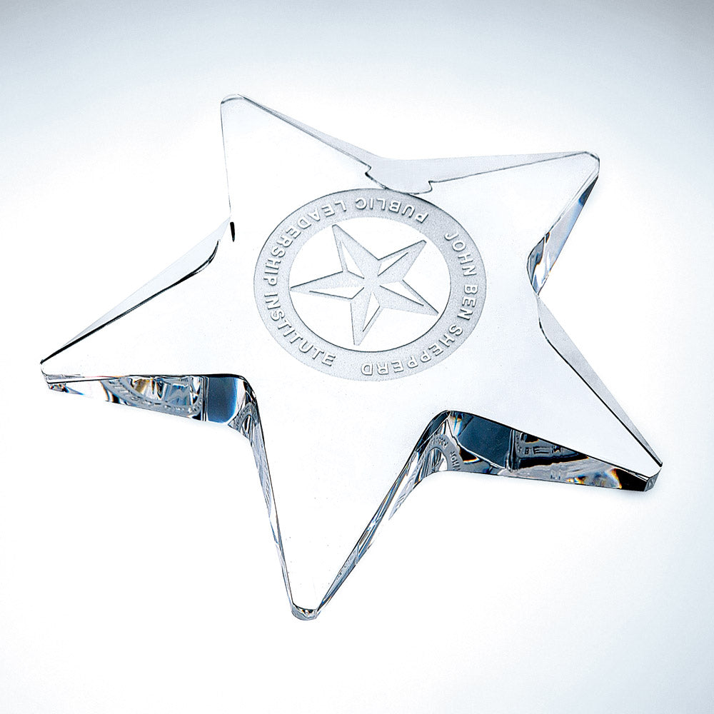 Pentagon Star premium recognition award