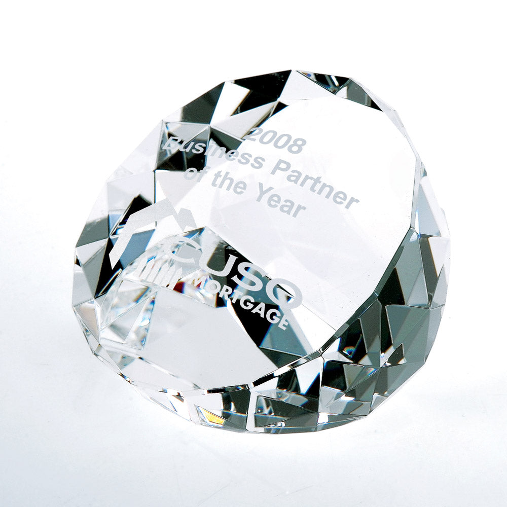 Duet Round-Clear premium recognition award