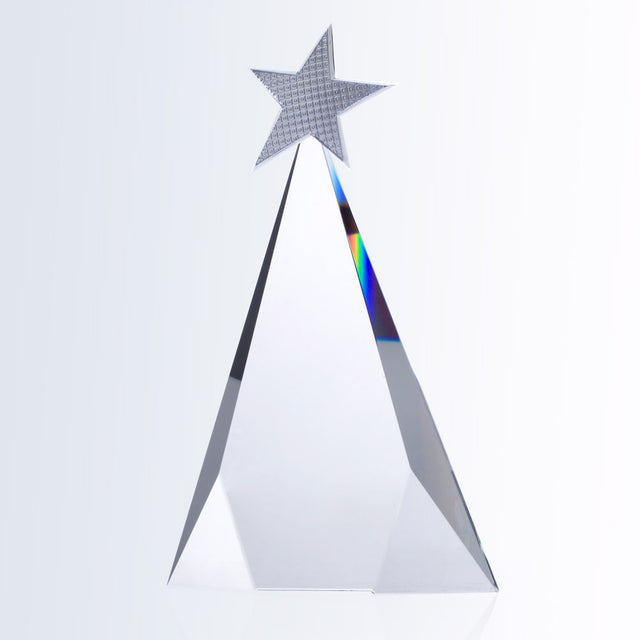 Metal Star Tri-Triangle premium recognition award