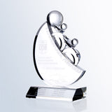 Teamwork Award 2 Men premium recognition award