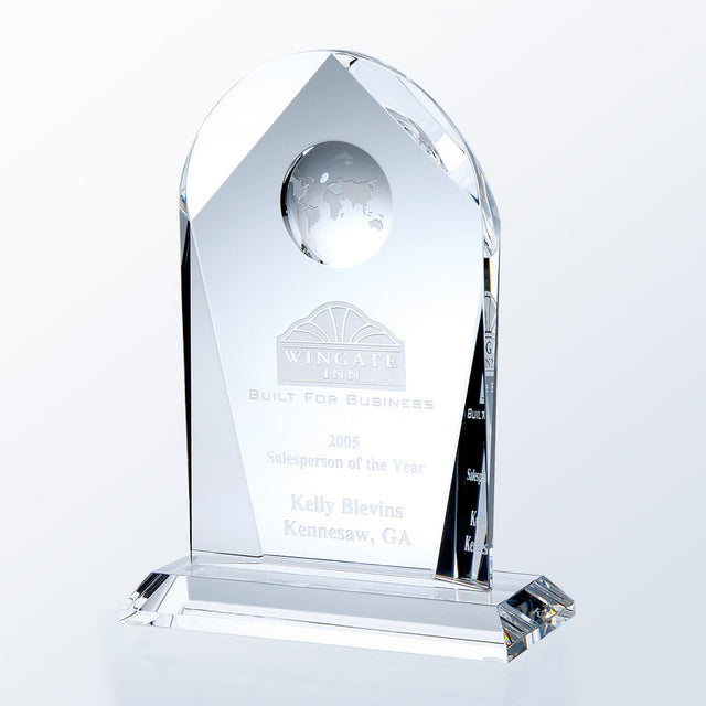 Arch Globe Award premium recognition award