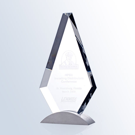 Royal Diamond Award W/ Base premium recognition award